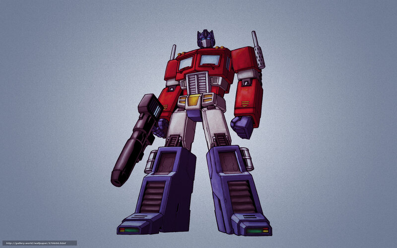 Optimus Prime Robot — Red, Heroic