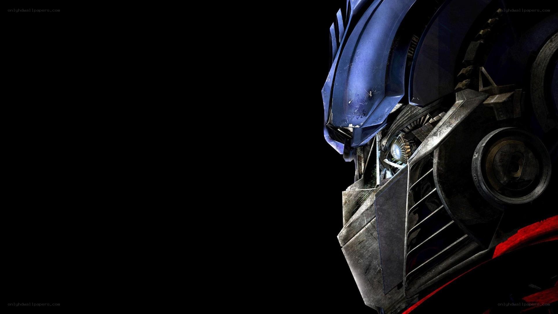 Optimus Prime side profile