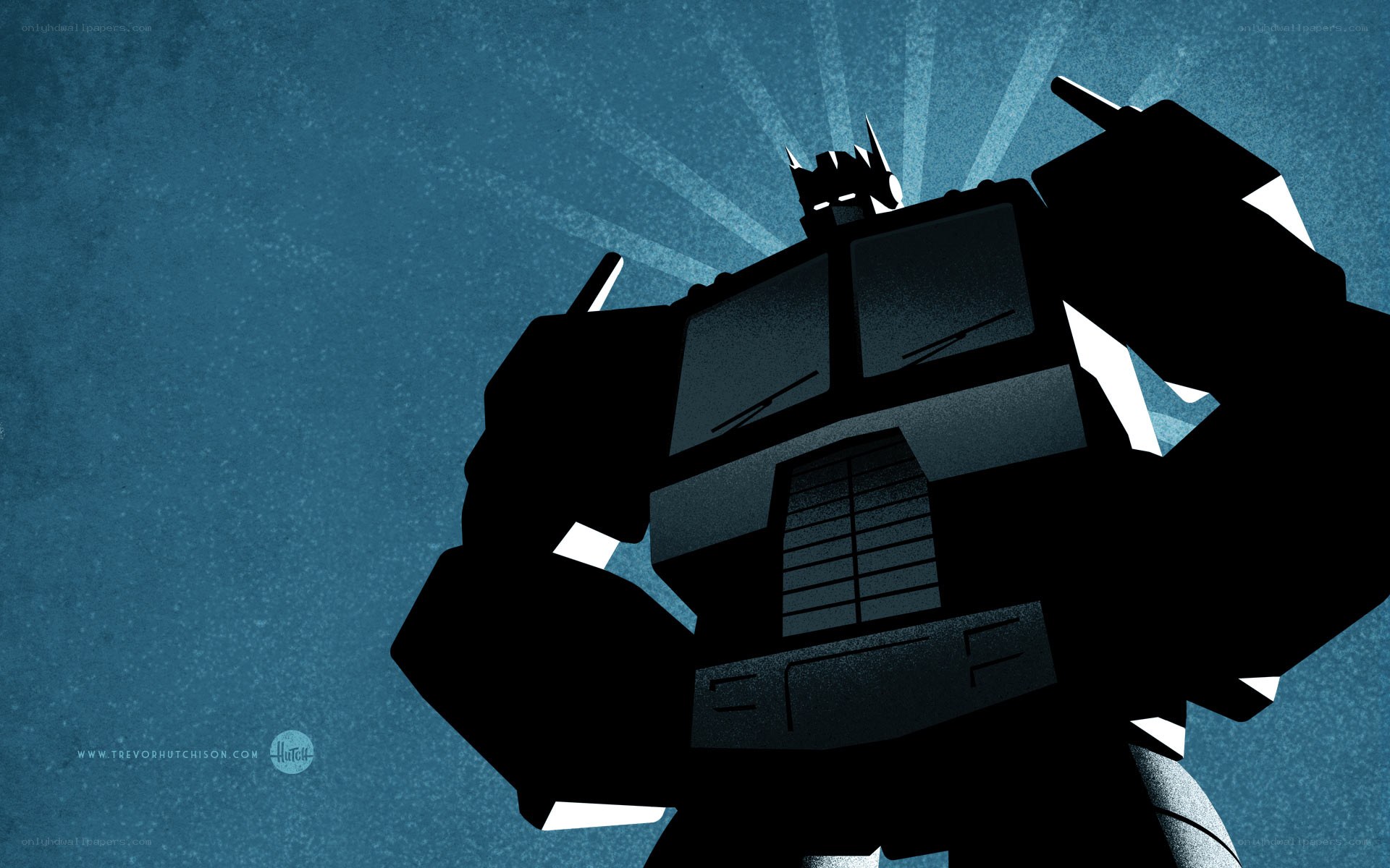 Optimus Prime silhouette