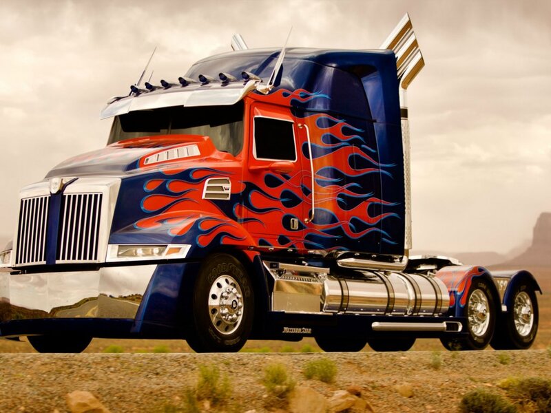 Optimus Prime Truck — Blue