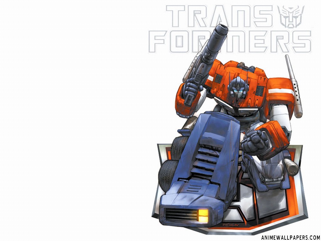 Optimus Prime with weapon