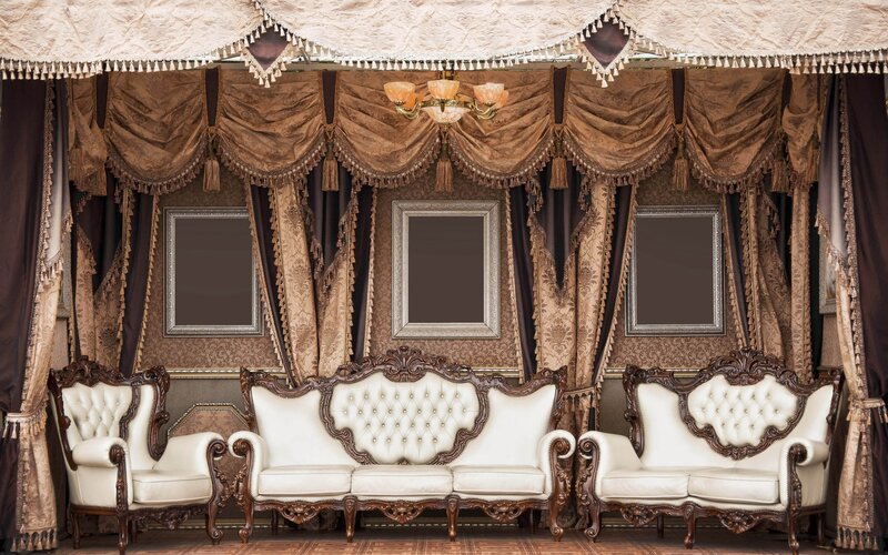 opulent living room set