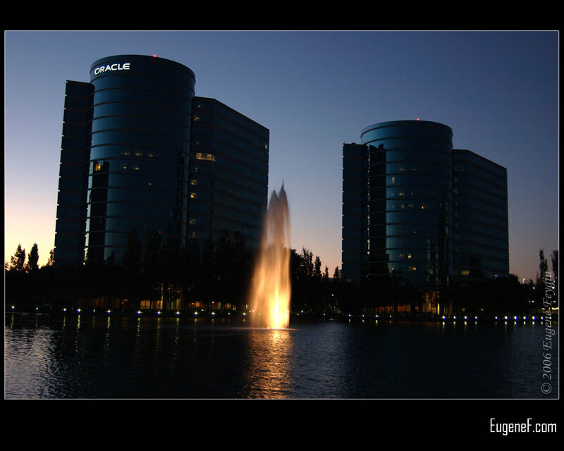 Oracle Buildings at Dusk