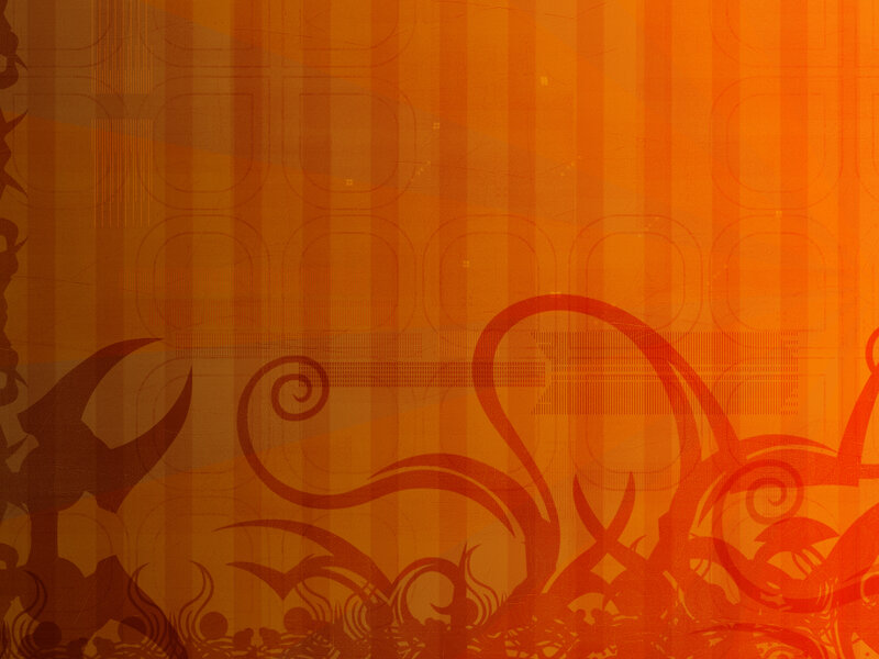 orange abstract background with swirls