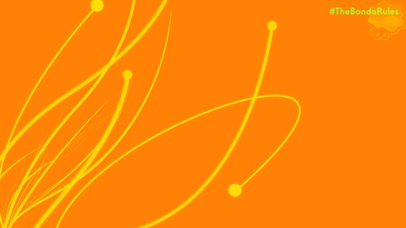 orange abstract design