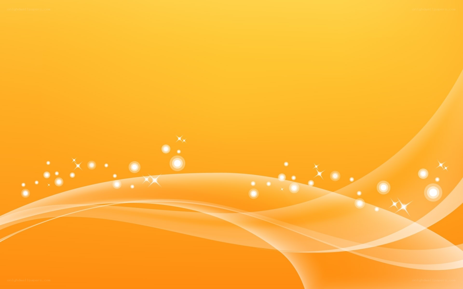 orange abstract wave design