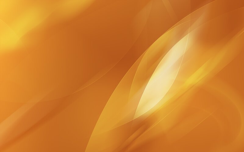 orange abstract wave design