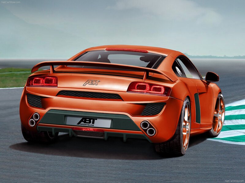 orange ABT sportsline car