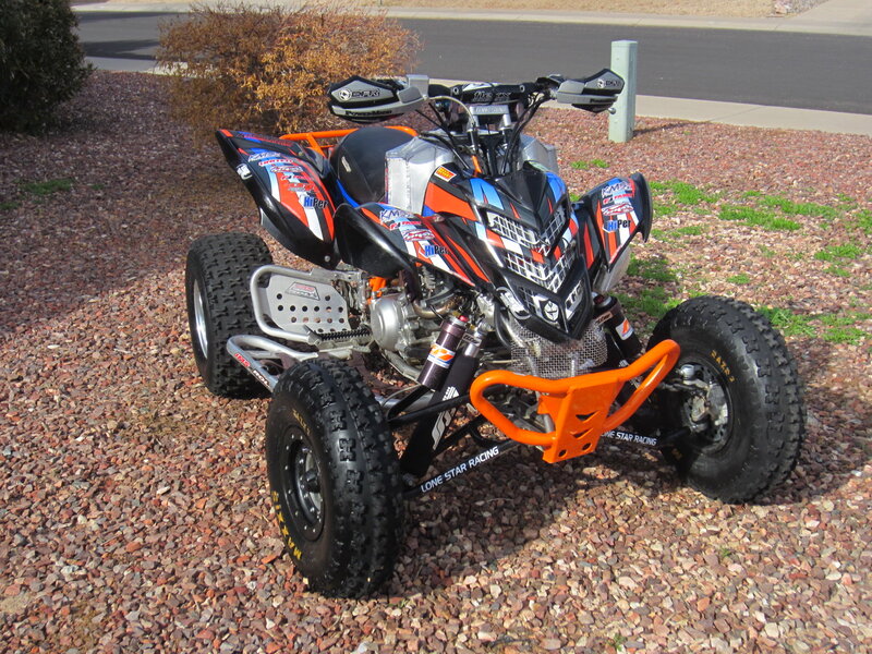 Orange and Black Atv — Neutral, Afternoon