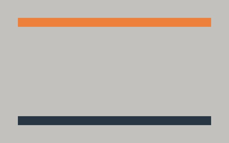 Orange and Black Bars
