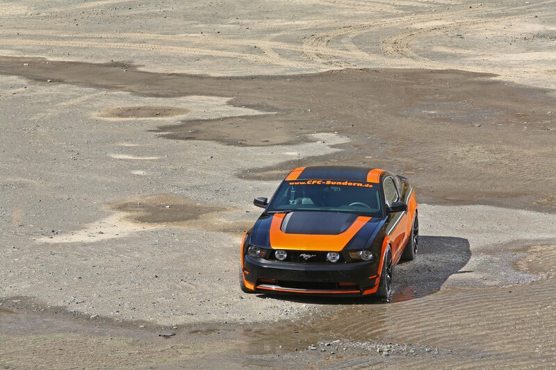 Orange and Black Car — Dry