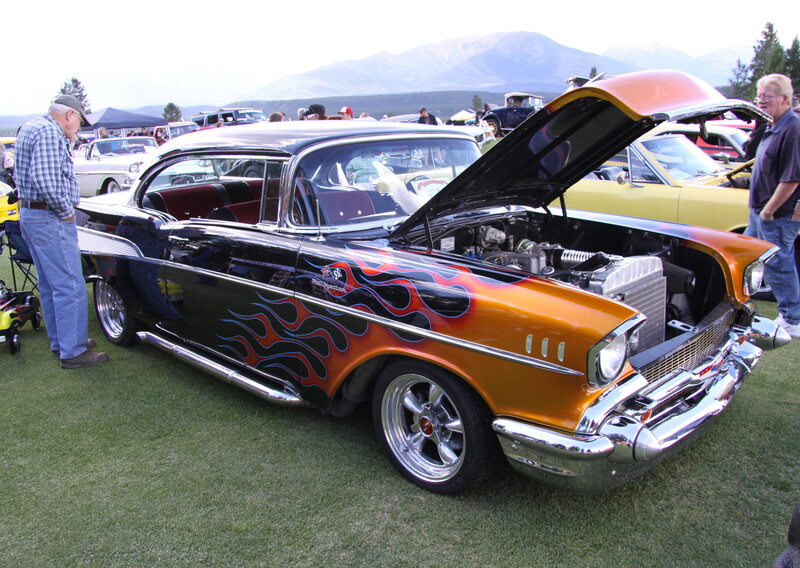 Orange and Black Car