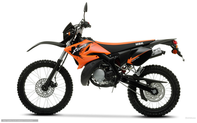 orange and black dirt bike