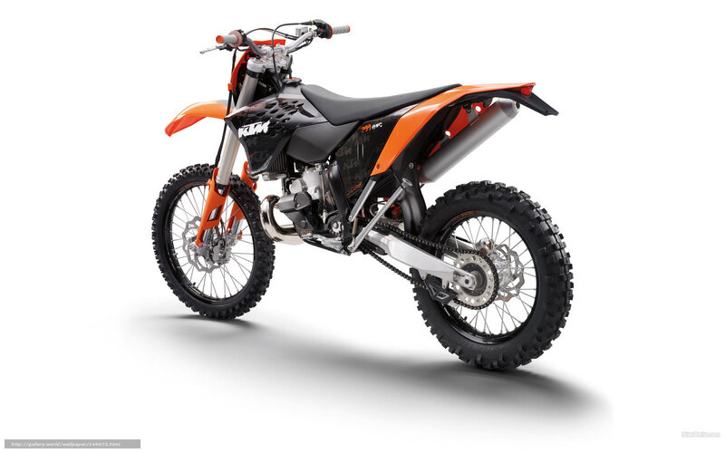 orange and black dirt bike