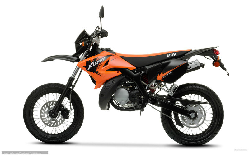 orange and black dirt bike