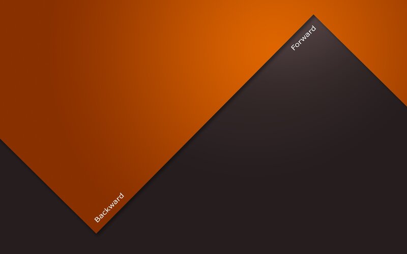 orange and black geometric design