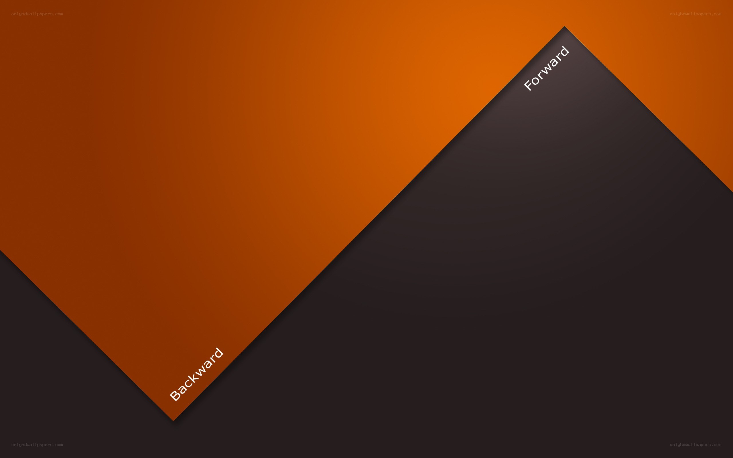 orange and black geometric design