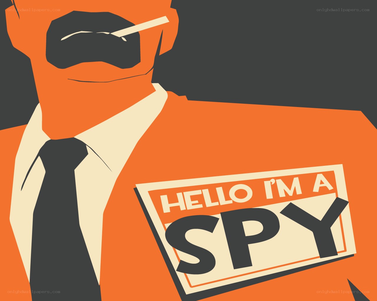 orange and black logo design