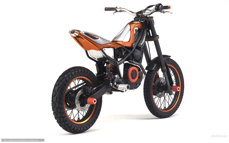 orange and black motorcycle