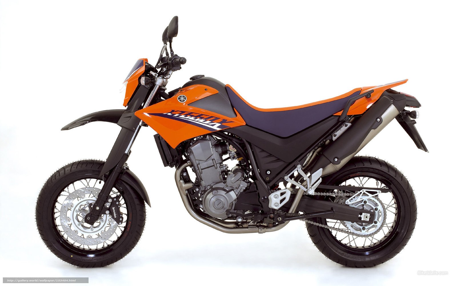 orange and black motorcycle