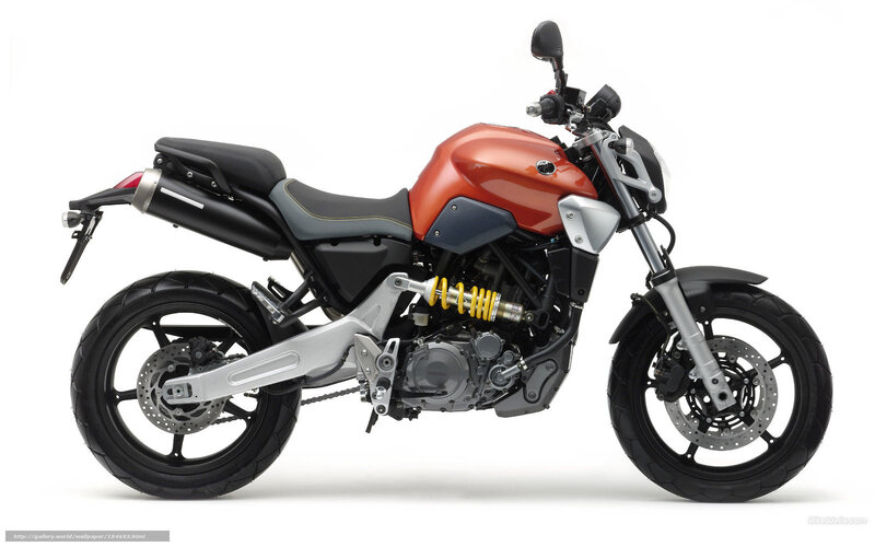 orange and black motorcycle