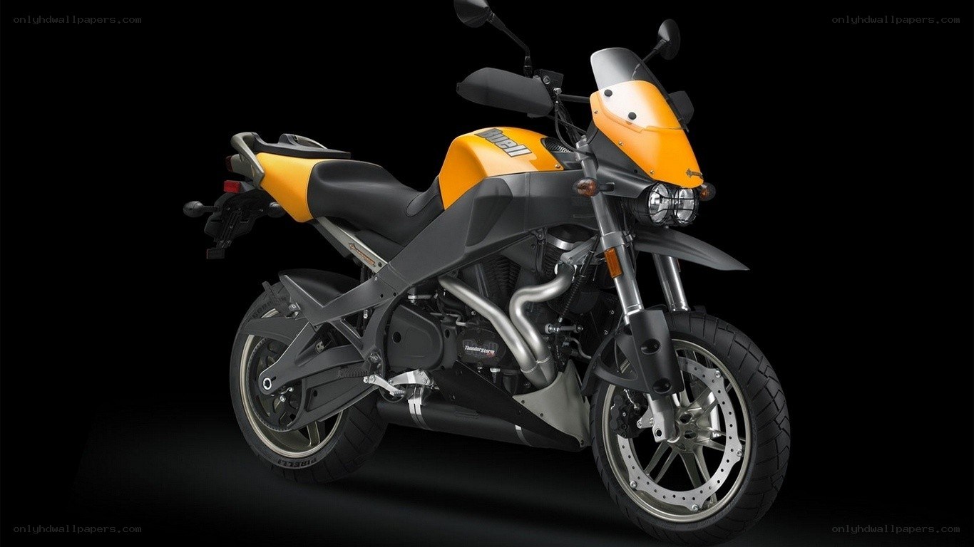 orange and black motorcycle