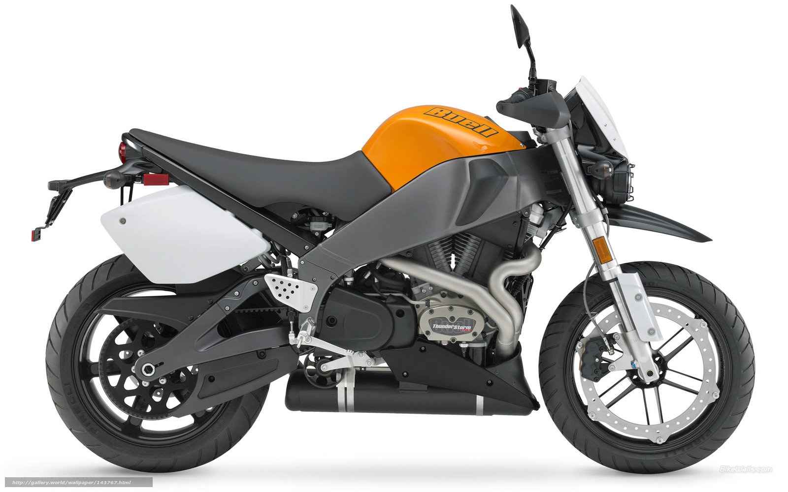 orange and black motorcycle