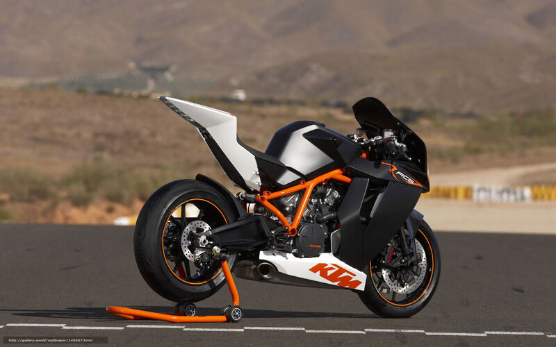 Orange and Black Motorcycle — Dramatic, Afternoon