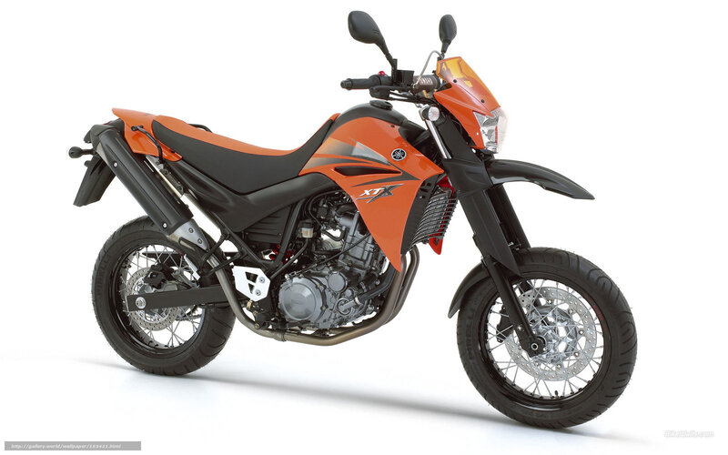 Orange and Black Motorcycle — Neutral, Photograph, Seat, Engine, Headlight