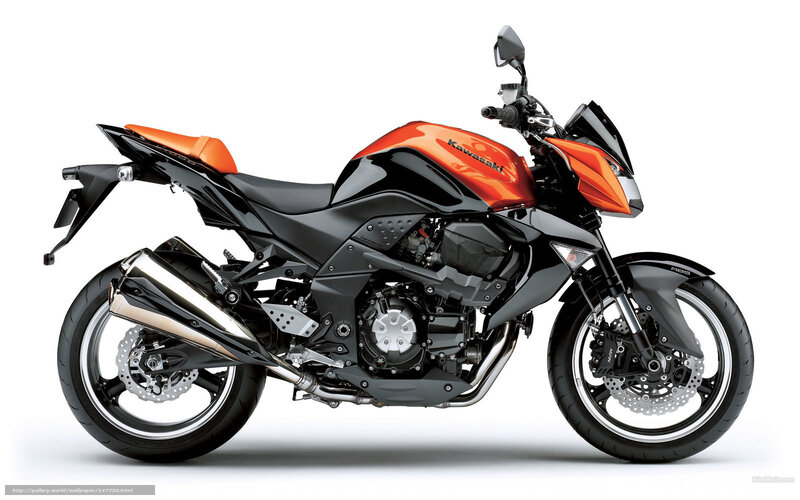 Orange and Black Motorcycle — Neutral, Photograph, Seat, Exhaust