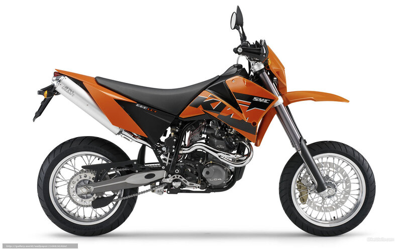 Orange and Black Motorcycle — Neutral, Photograph, Seat, Exhaust, Wheels