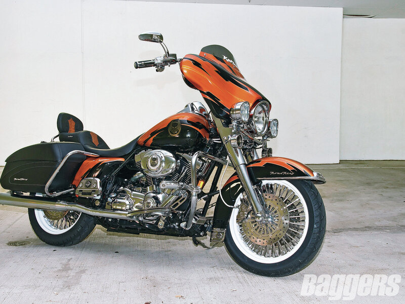 Orange and Black Motorcycle — Neutral, Photograph