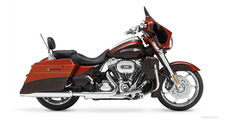 Orange and Black Motorcycle — Red, Neutral, Photograph, Saddlebags