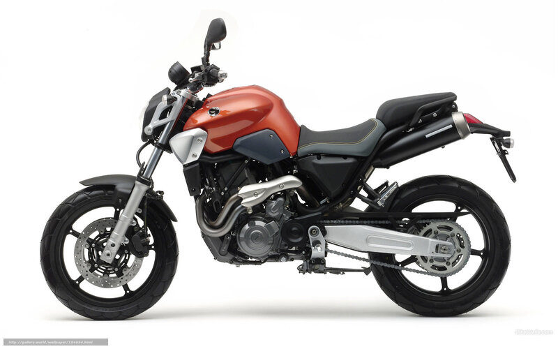 Orange and Black Motorcycle — Red