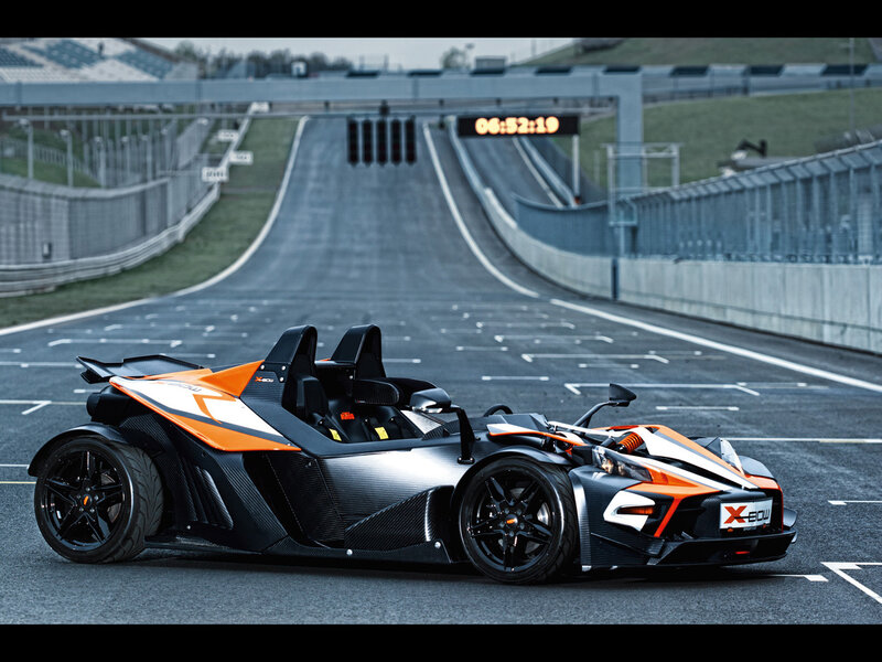 Orange and Black Race Car — Dramatic