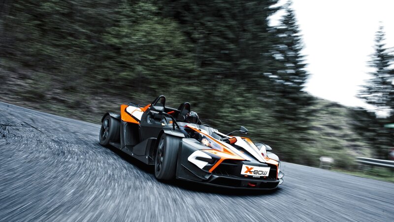Orange and Black Race Car — Dynamic, Photograph