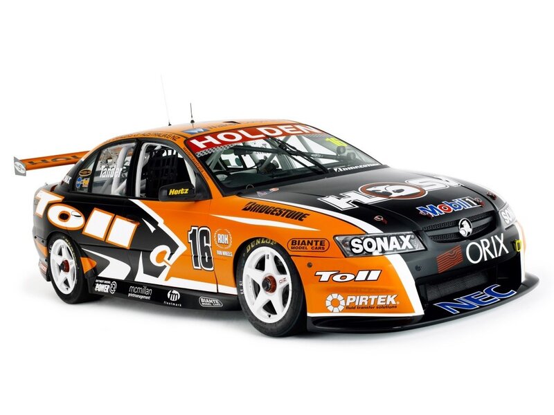 Orange and Black Race Car — Neutral