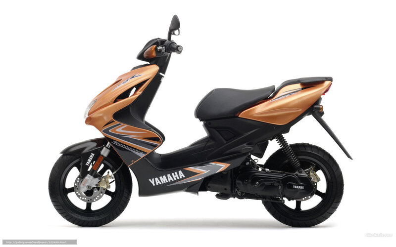 Orange and Black Scooter — Neutral, Photograph, Seat