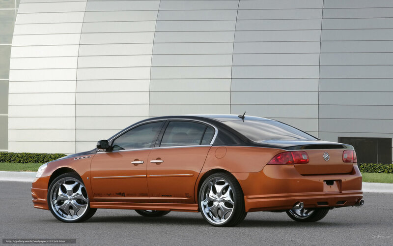 Orange and Black Sedan
