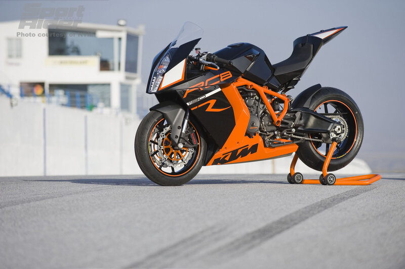Orange and Black Sport Motorcycle — Calm