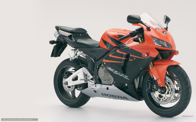 Orange and Black Sport Motorcycle — Neutral