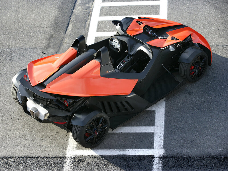 orange and black sports car