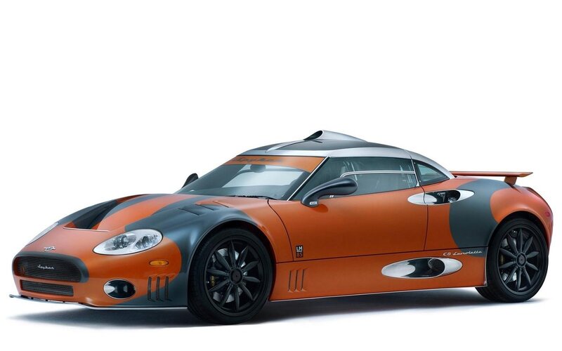 Orange and Black Sports Car — Neutral