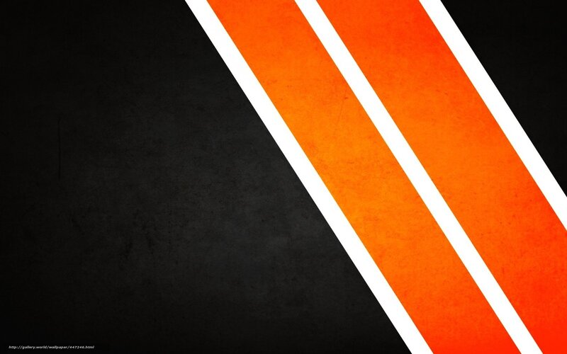 orange and black stripes