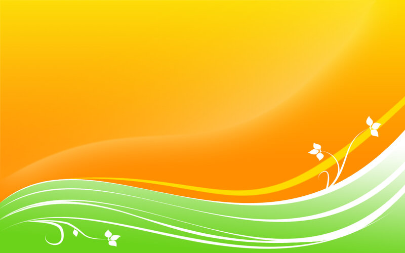 orange and green abstract background