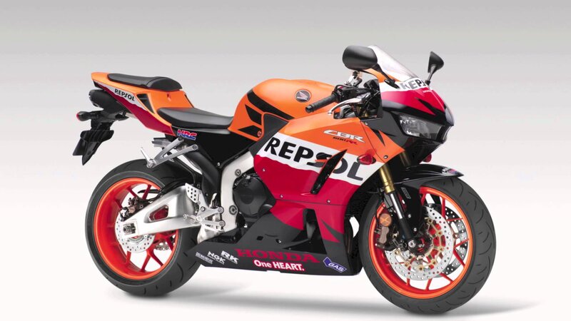 Orange and Red Motorcycle