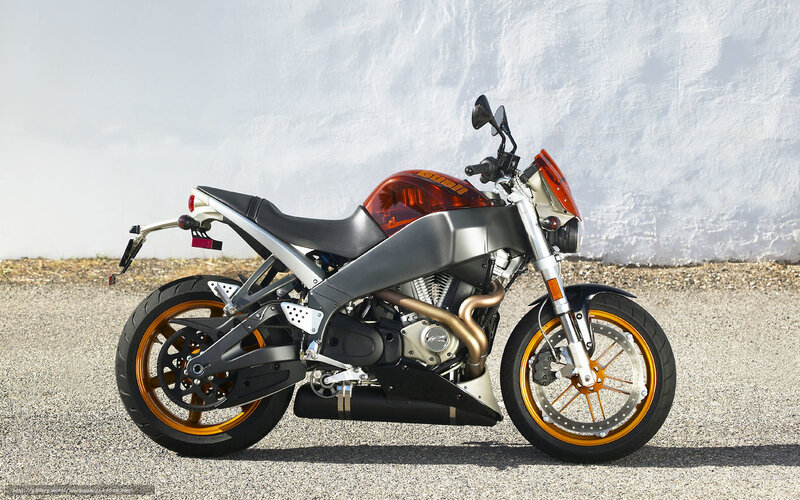 Orange and Silver Motorcycle — Gray