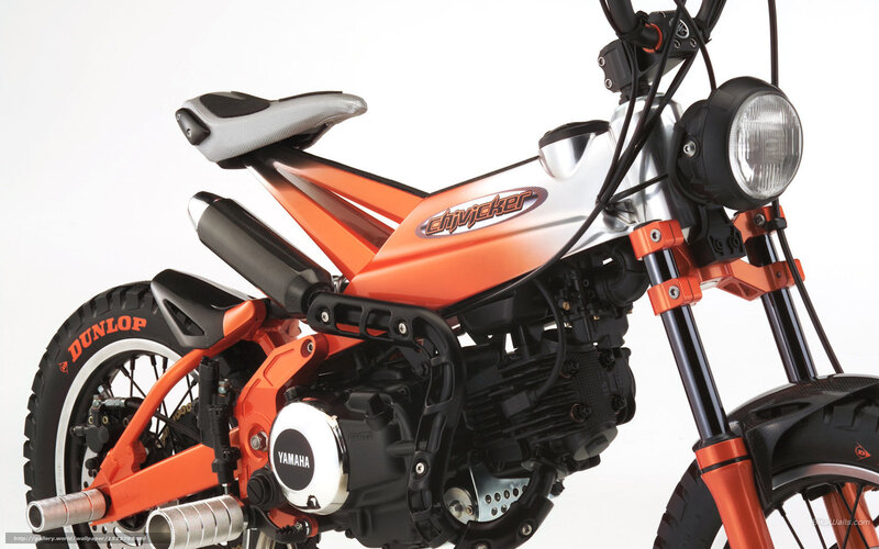 Orange and Silver Motorcycle — Neutral, Photograph
