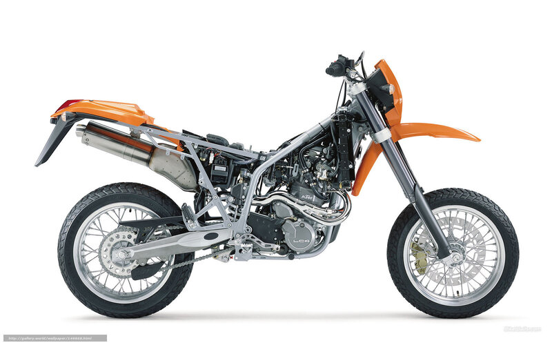 Orange and Silver Motorcycle — Neutral