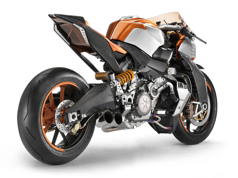 orange and silver sport motorcycle